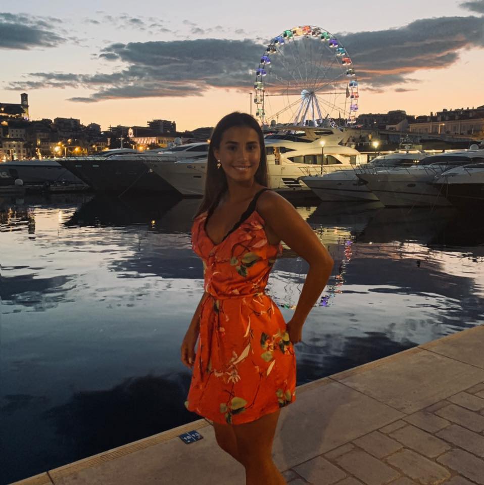 Isabel went on holiday with Haaland to Marbella in November