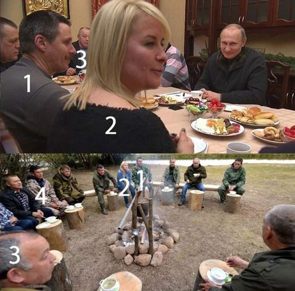 Familiar faces were seen in church, on a boat, at the breakfast table, and around a camp fire
