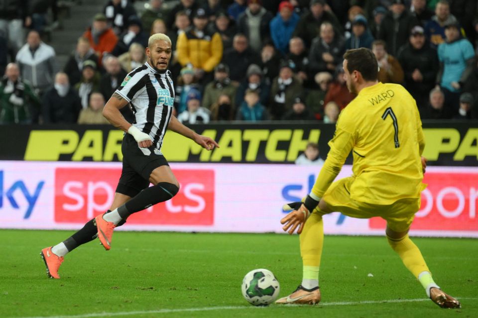 Joelinton made safe of the victory 12 minutes with a neat finish on the counter