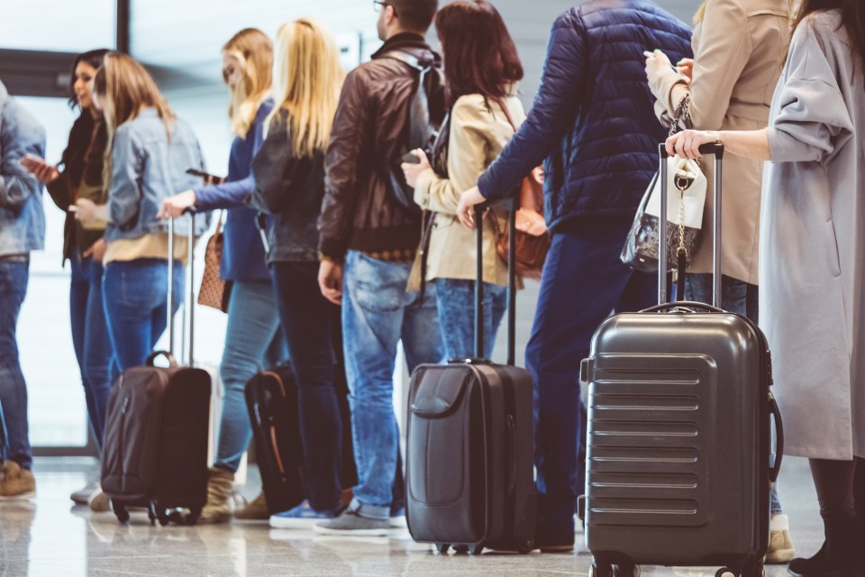 Don't slow down the rest of the queue or you will annoy other passengers