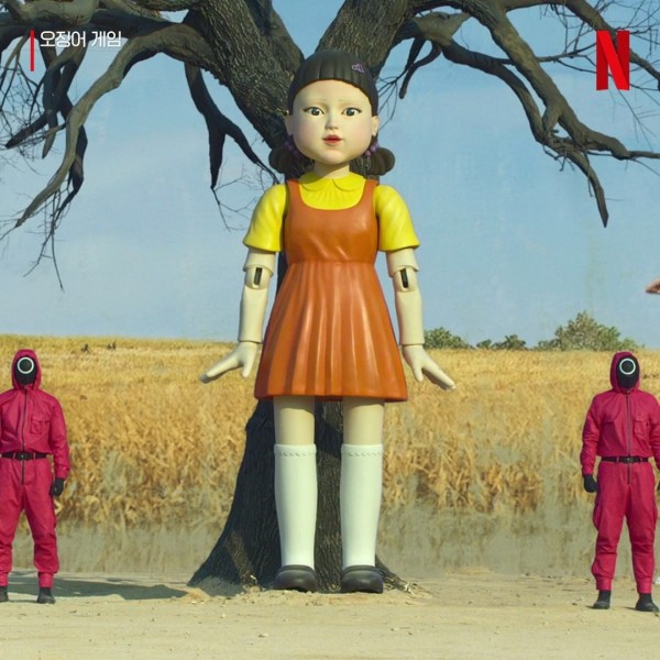 The set has a sinister doll