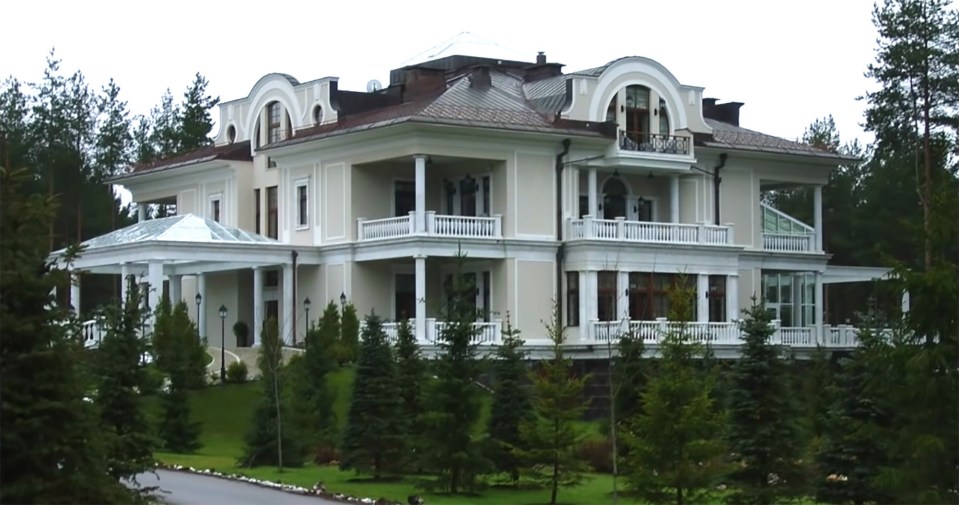 This luxurious palace is the centrepiece of the sprawling estate