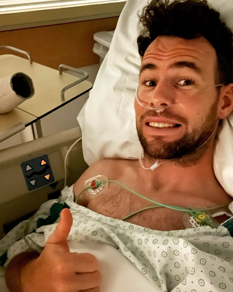 Mark was recovering from injuries at the time