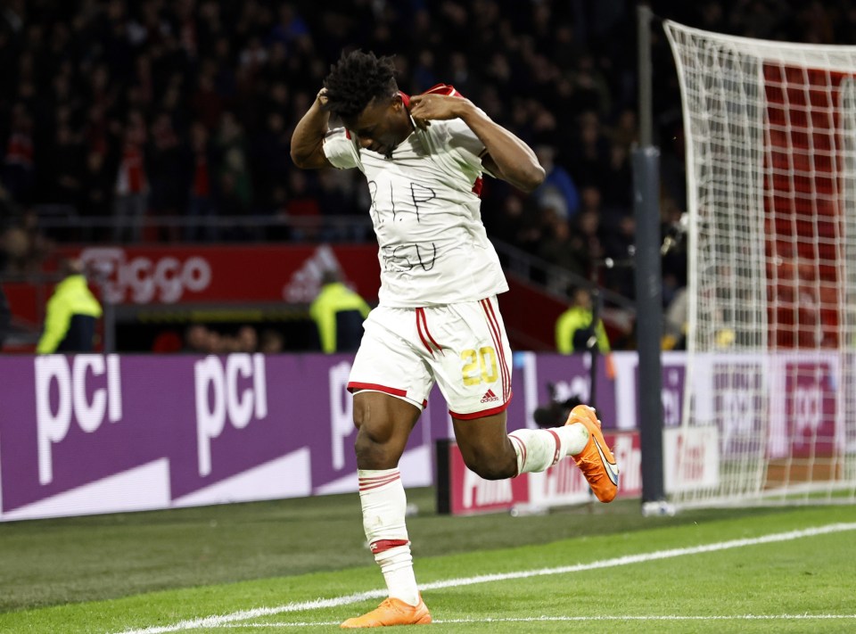 The Ghana ace scored in Ajax's 4-0 win over Sparta Rotterdam