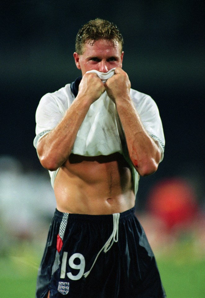 TURIN – JULY 4: Paul Gascoigne of England bursts into tears after losing the FIFA World Cup Finals 1990 Semi-Final match between West Germany and England played at the Stadio Delle Alpi, in Turin, Italy on July 4, 1990. The match ended in a 1-1 draw after extra-time, with West Germany winning 4-3 in the […]
