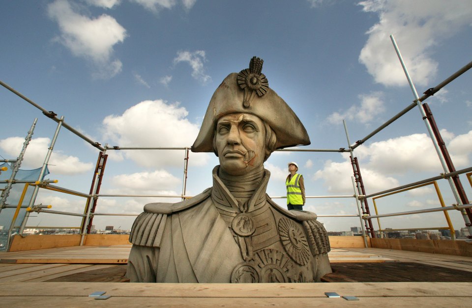 Nelson's Column is also on the Met's list