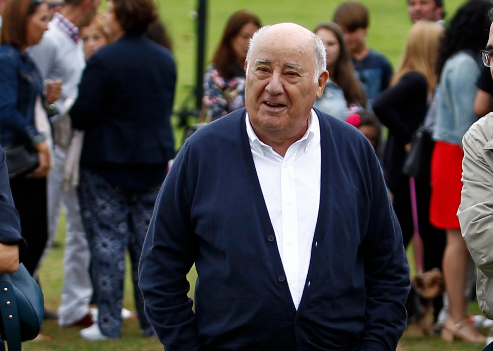 Amancio Ortega is the 19th richest man in the world