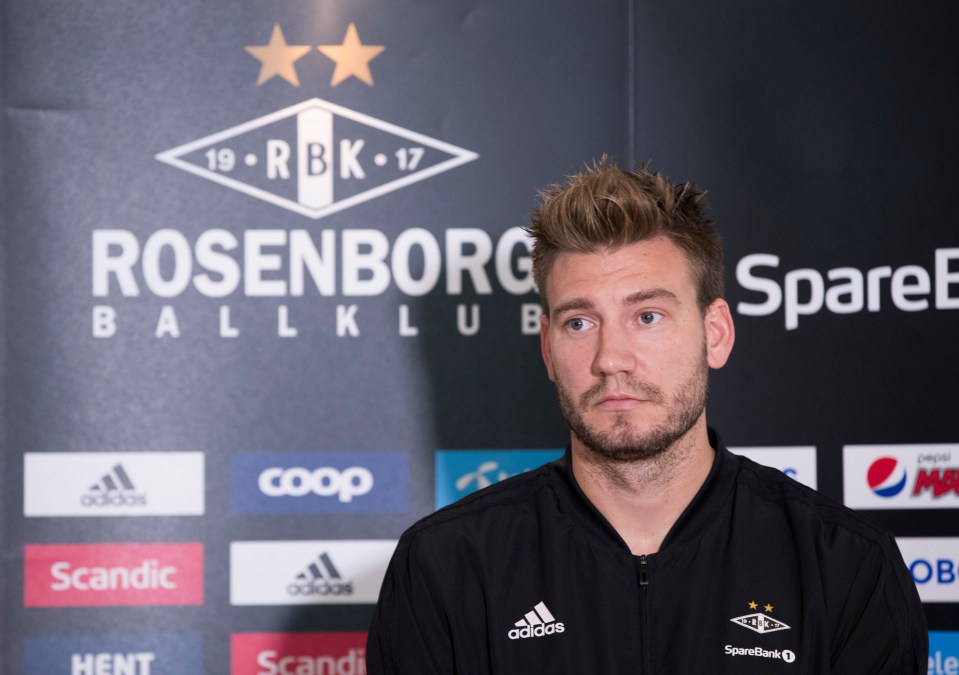 Nicklas Bendtner has bared all for his social media followers