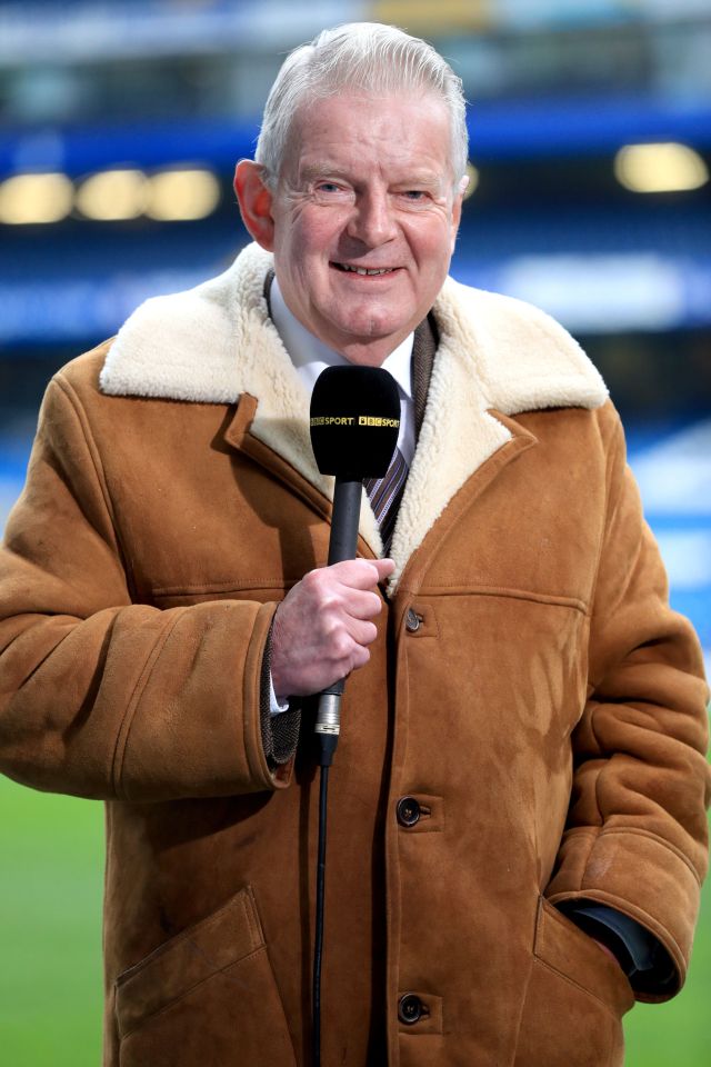 During his career, he covered ten World Cups, ten European Championships, 29 FA Cup finals and more than 200 England games