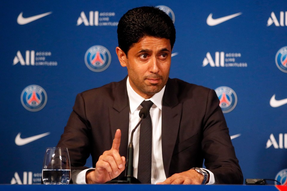 QSI chief Nasser Al-Khelaifi is club president of PSG