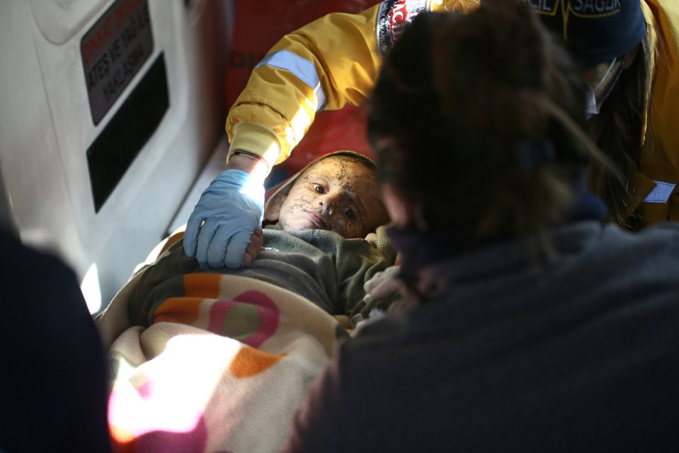 18-month-old Yusuf Huseyin and his 7-year-old elder brother were rescued after 105 hours