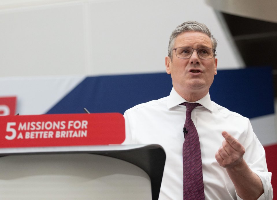 Sir Keir Starmer is claiming he would boost the economy if Labour is voted into power