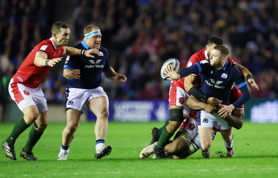 Finn Russell was sensational as Scotland thumped Wales