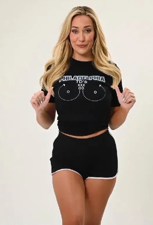 She will be supporting the Philadelphia Eagles on Sunday