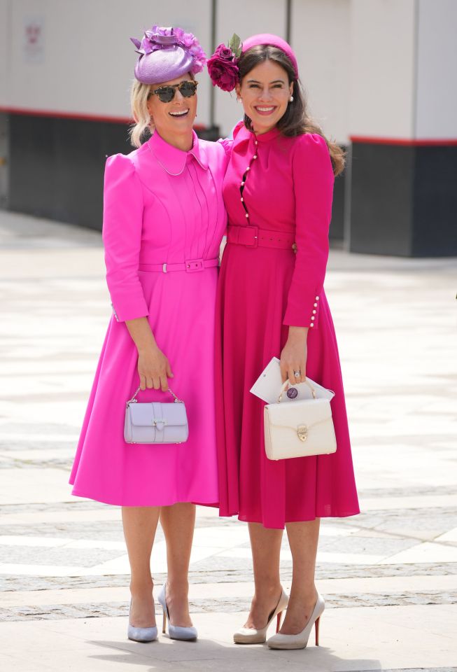 Sophie with Zara Tindall during the Queen's Platinum Jubilee celebrations