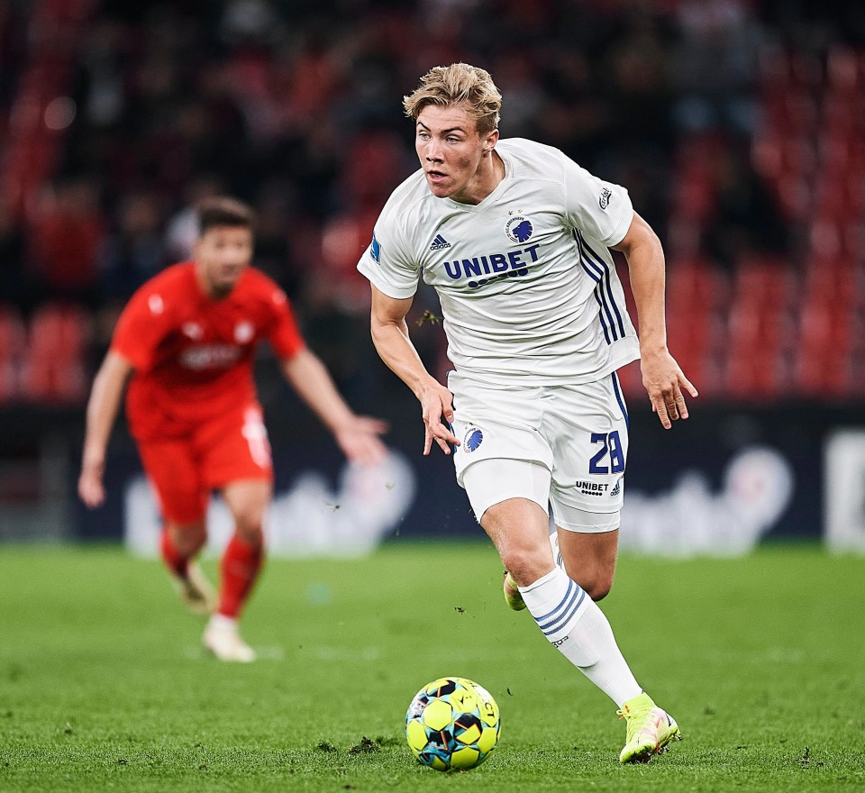 Hojlund made his name at FC Copenhagen