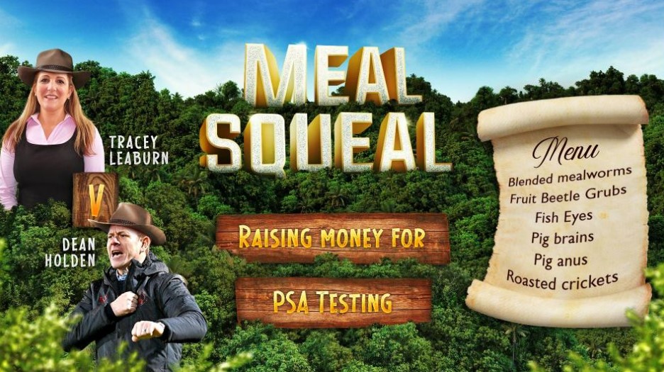 The Charlton 'Meal Squeal" was to raise money for PSA testing