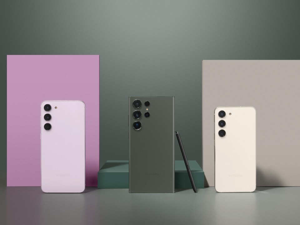 Samsung's three new Galaxy S smartphones