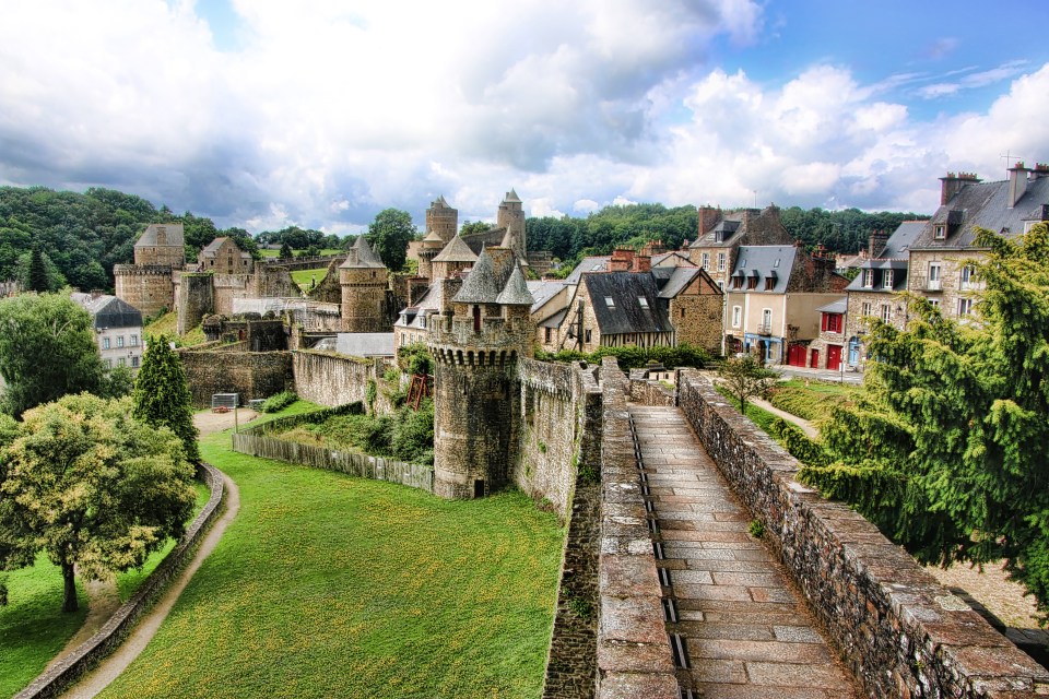 On your way back to the ferry, stop off at medieval wonder Fougères