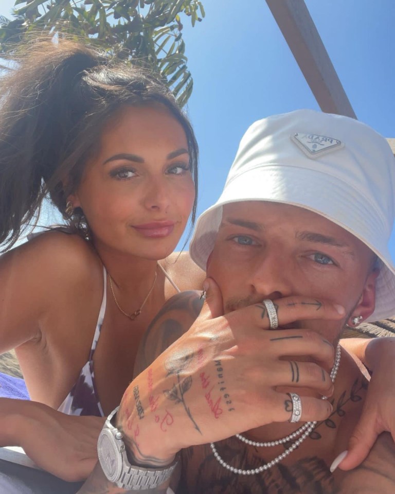 Ben White and Milly Adams were rated as the most attractive couple