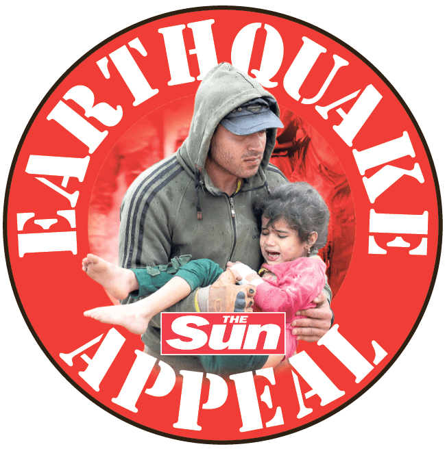 Sun readers have raised £1million in just six days for the tragic earthquake victims in Turkey and Syria