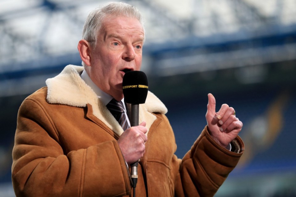 John Motson was beloved by footy fans for his ability to turn a phrase