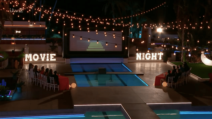 Movie Night finally began 15 minutes before the show finished