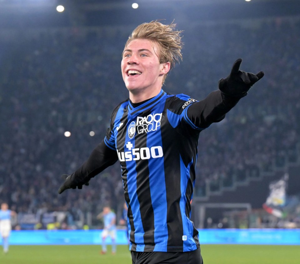 Rasmus Hojlund has been tearing up Serie A this campaign