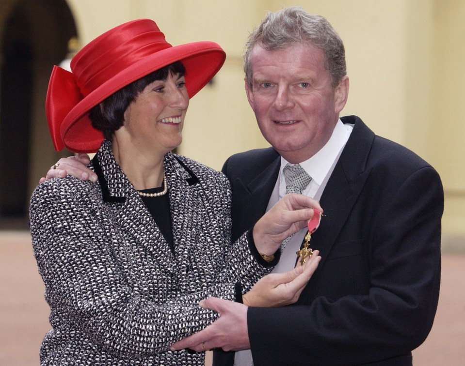 Motson was given an OBE for services to sports broadcasting in 2001