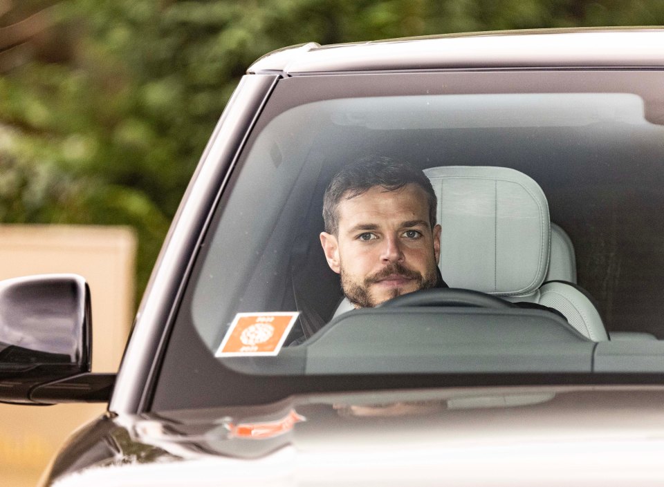 Veteran Cesar Azpilicueta was also seen leaving training