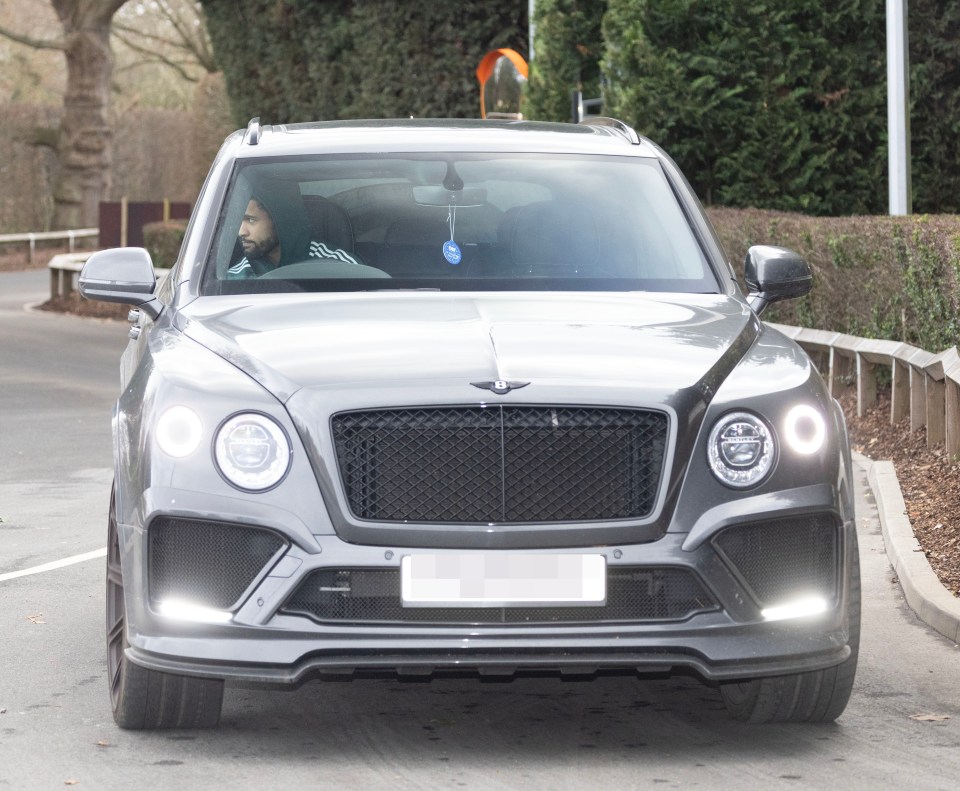 Ruben Loftus-Cheek sported a Bentley on his travels