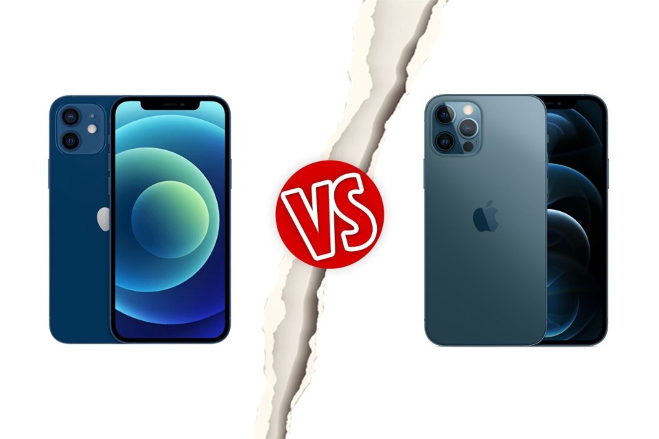 iPhone 12 vs iPhone 13 comparison.