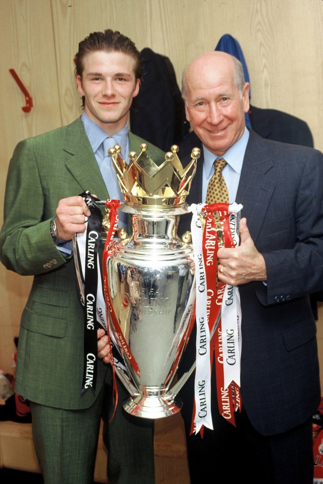 Sir Bobby remained a big influence on the next generations of Man Utd stars