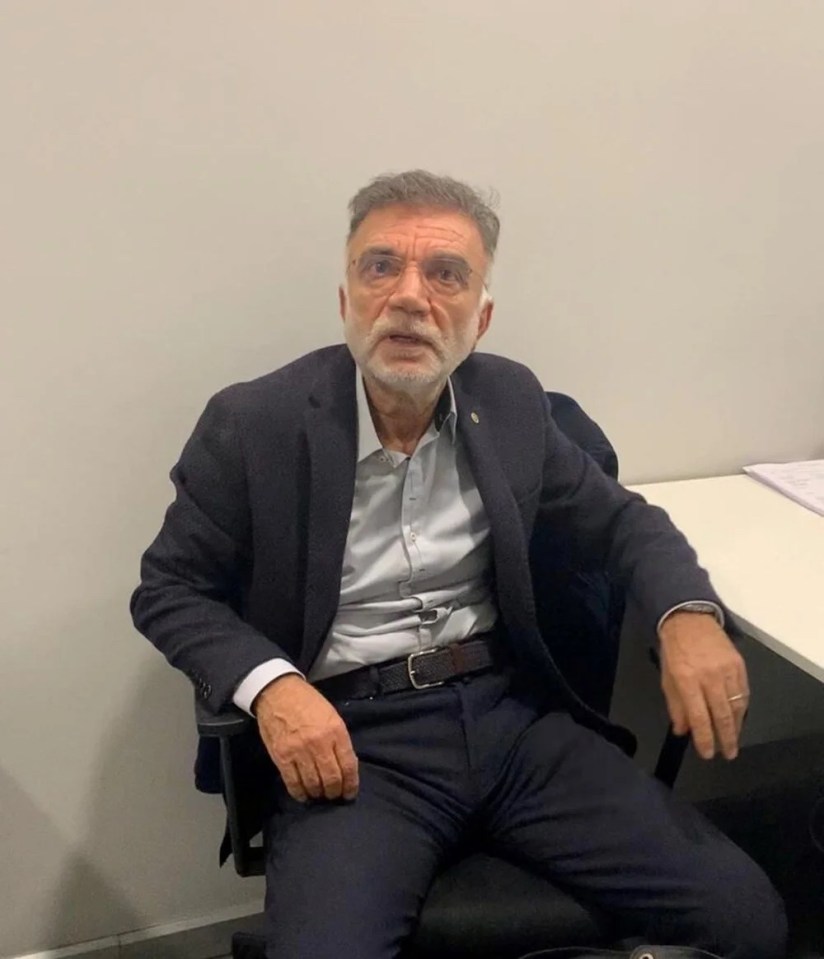The tycoon was stopped and arrested at Istanbul's airport