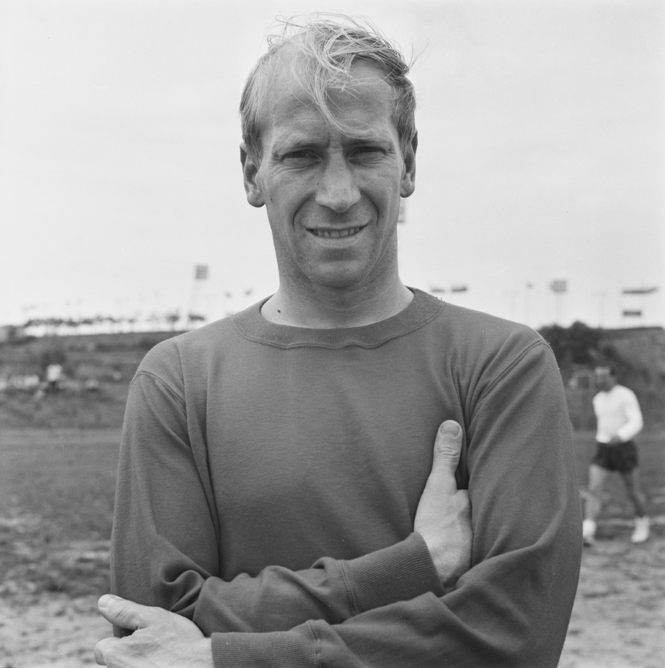 Bobby Charlton was one of England's greatest ever players