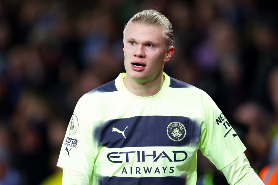 Erling Haaland is the biggest puncher with a rating of 5.6