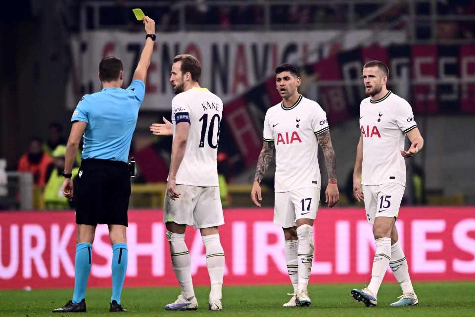 Cristian Romero is on thin ice after another yellow card