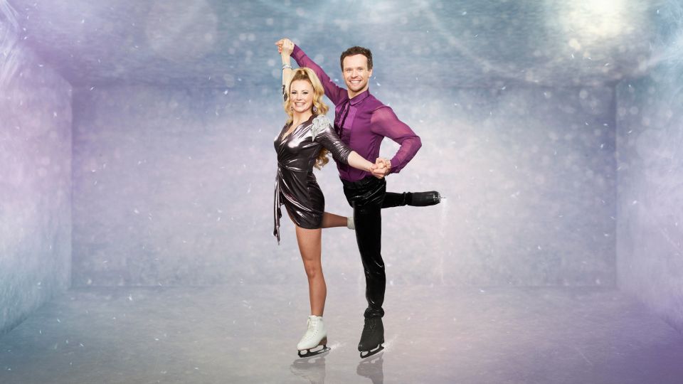 Carley and skating partner pro Mark Hanretty have topped the Dancing On Ice leaderboards