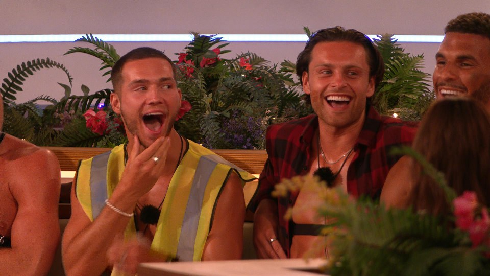 The boys were shocked as the results of the challenge came in