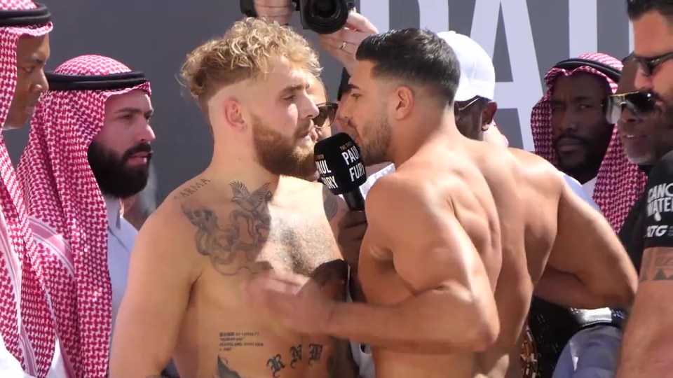 Sparking a bust-up as Fury pushed back