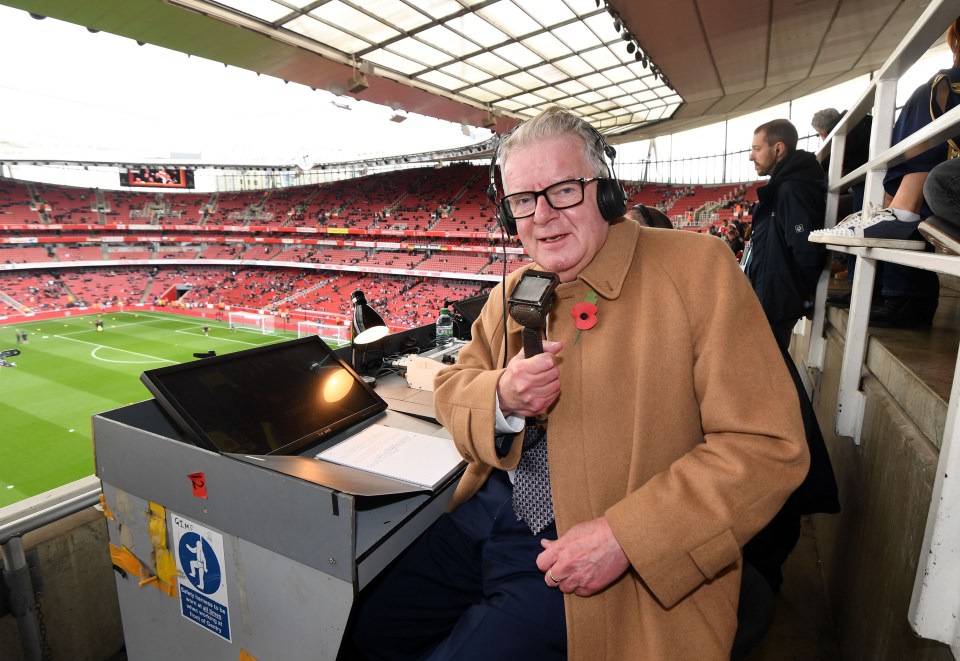 Motson was the voice of football for many generations