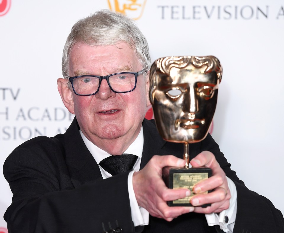 Motson won a Bafta for his commentating in 2018
