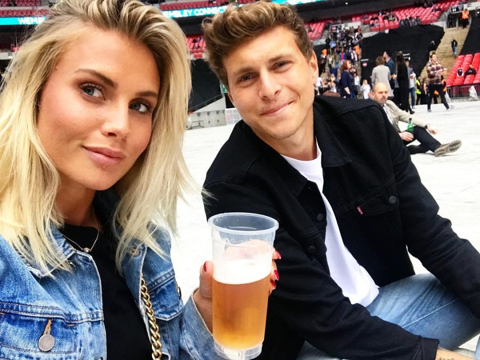 Maja is the wife of Man United star Victor Lindelof