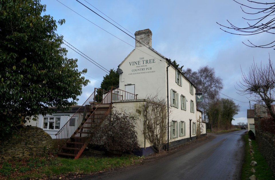 Young Sasha and Harry went behind the Vine Tree pub, Wiltshire, where Sasha left behind her belt