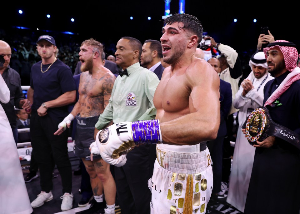 Jake Paul was beaten by Tommy Fury