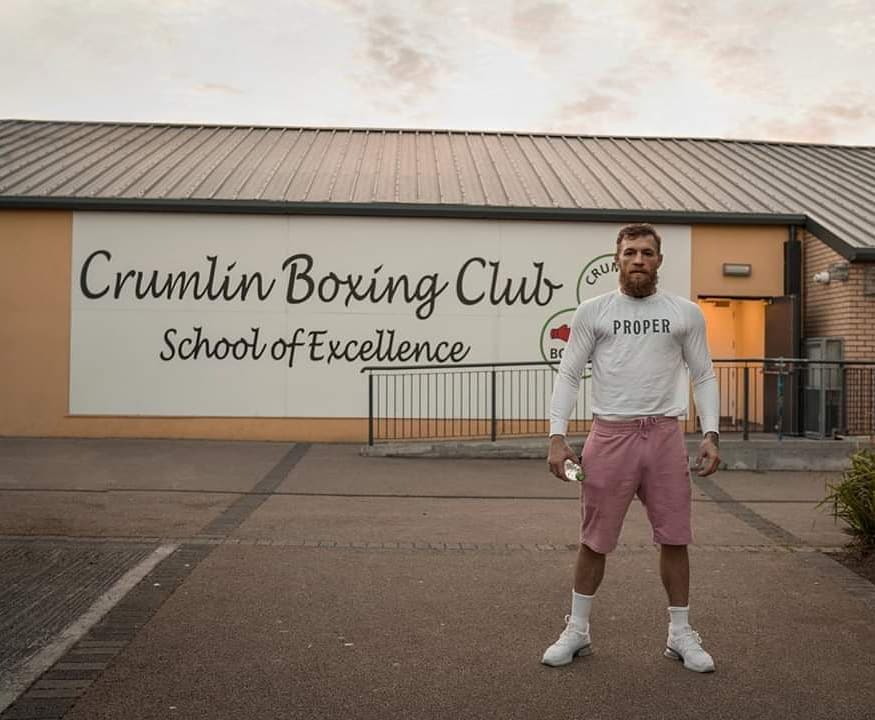 Conor McGregor donated £890,000 to the boxing club that turned him into a UFC star