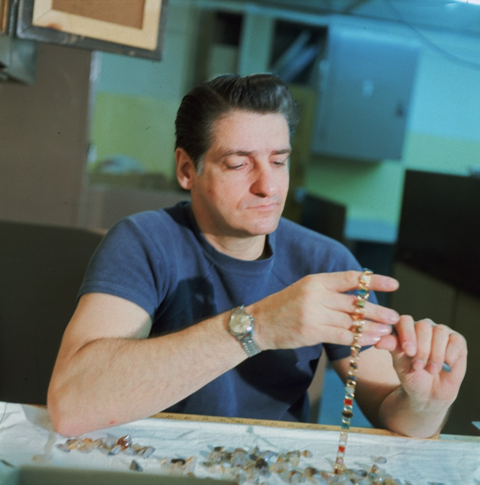 Albert DeSalvo shows off his jewellery-making skills at Walpole State Prison