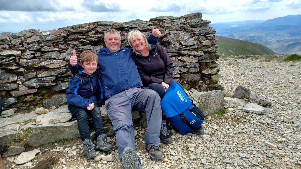 The little adventurer has clambered more than 232,260ft alongside his dad Paul and mum Donna