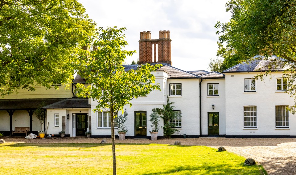 Harry and Meghan, now based in Montecito, were gifted five-bed Frogmore Cottage by the Queen