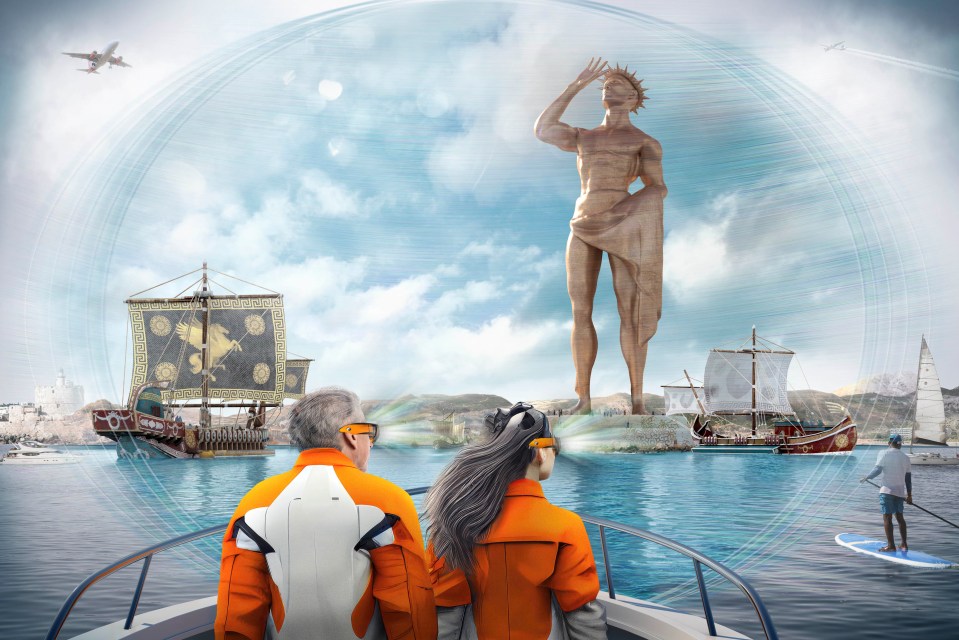 You could even 'travel in time' to see what places were like in the past